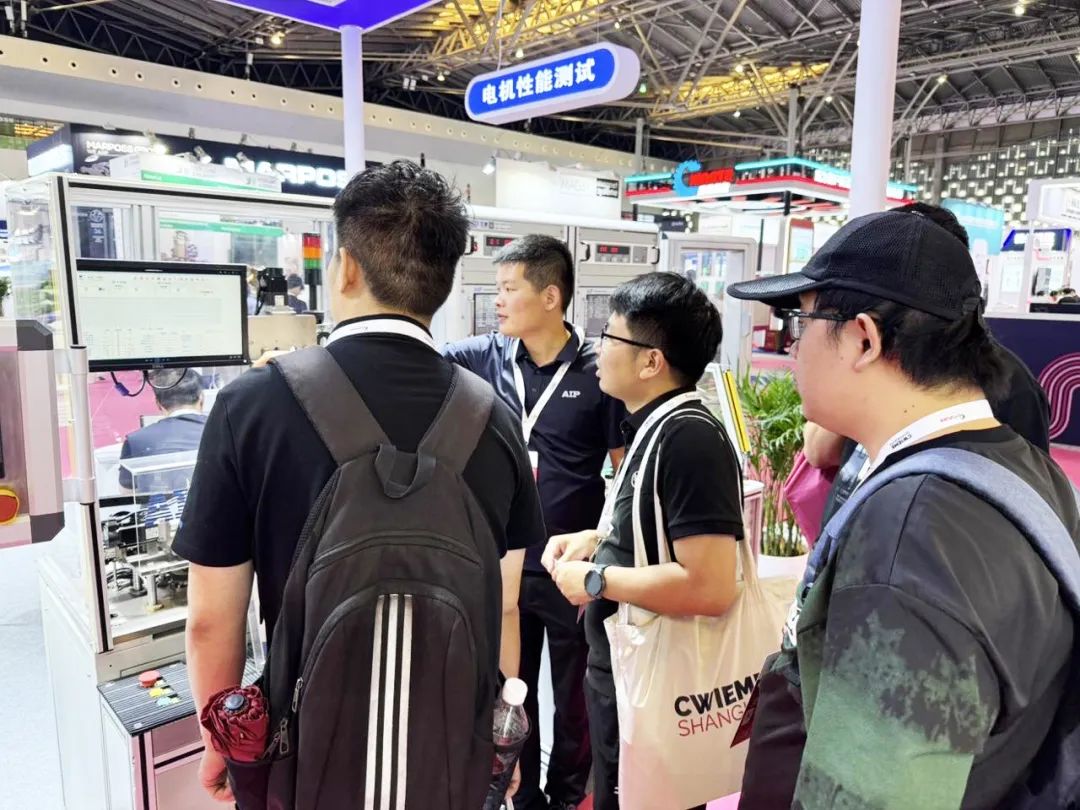 艾普智能攜國產(chǎn)電機測試設備亮相CWIEME，反向輸出全球市場