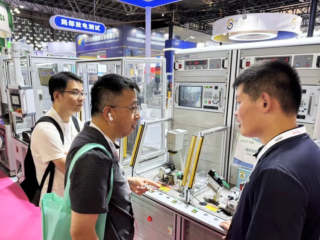 艾普智能攜國產(chǎn)電機測試設備亮相CWIEME，反向輸出全球市場